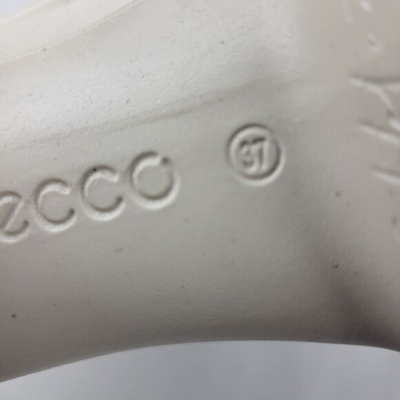 Ecco Shape Sculpted Motion Women's Cream Outdoor Ankle Boots 37EU 6-6.5US - Picture 15 of 16